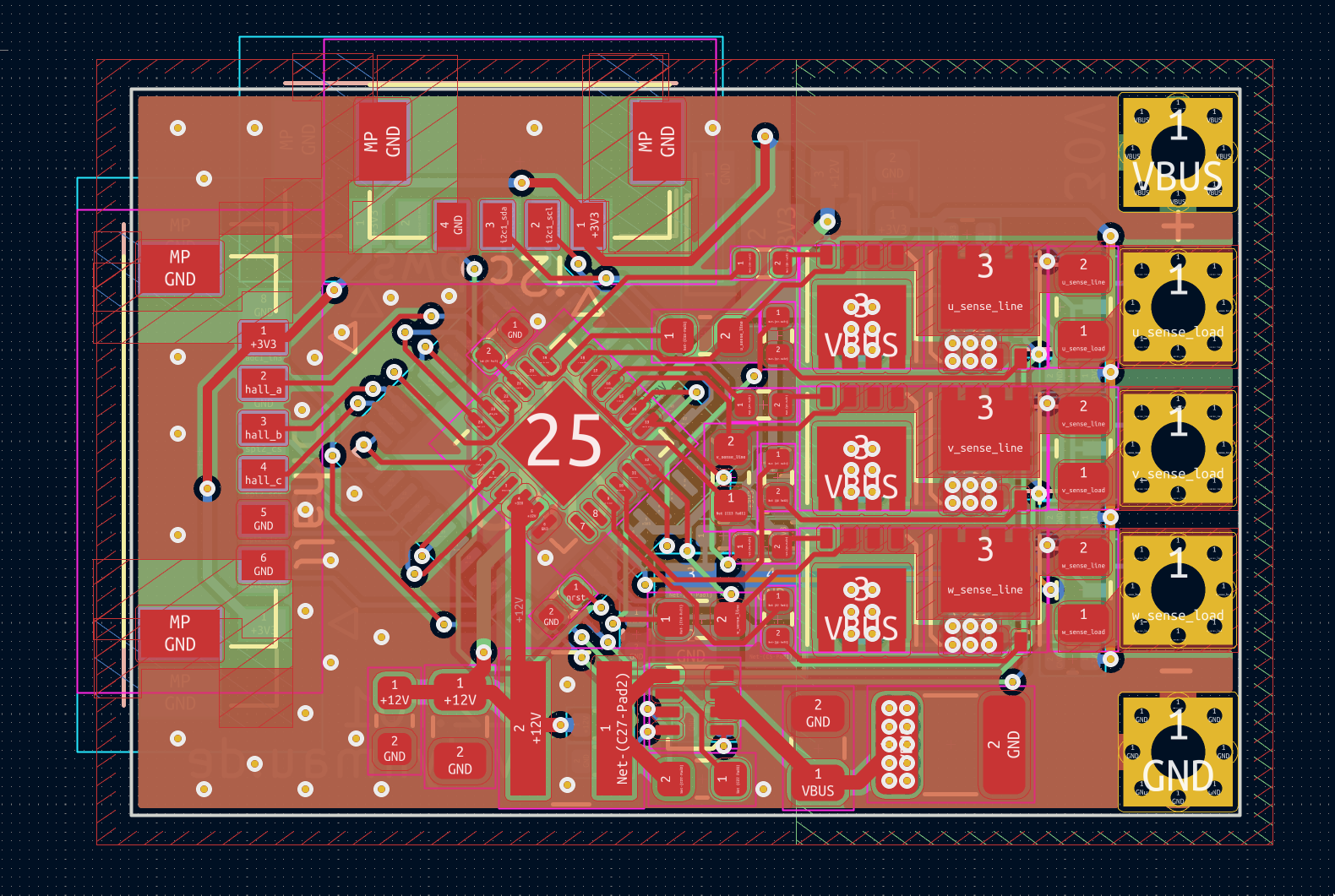 a very tight but not terribly good inverter layout